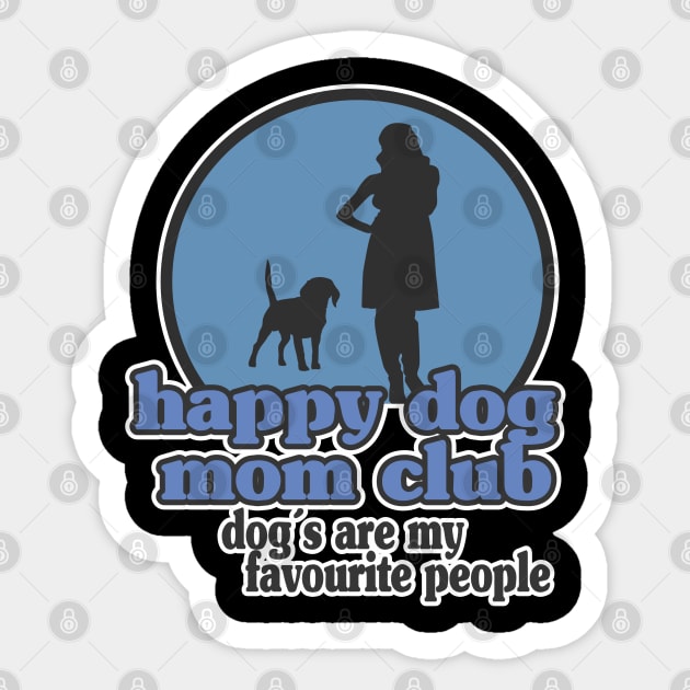 Happy Dog Mom Best Dog Mom Puppy Mother Paw Dog Lover Sticker by Kuehni